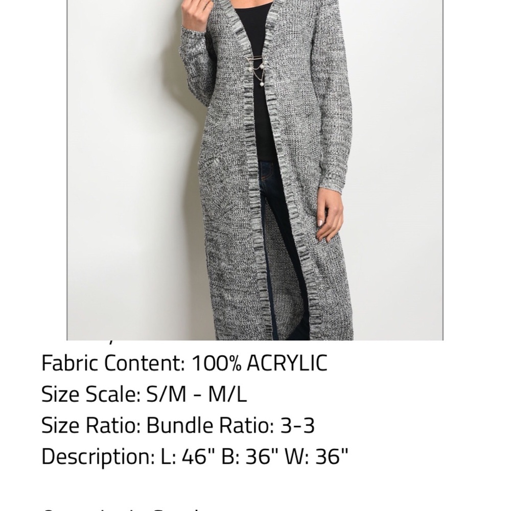 Last 1❄️New Soft comfy cardigan (Lovely pin closure) - Picture 2 of 4